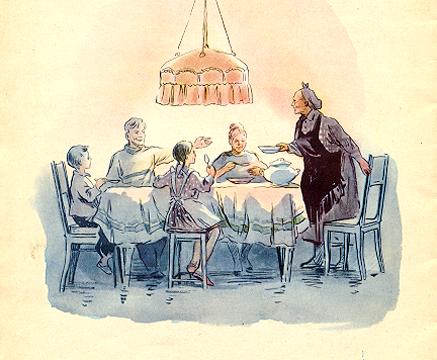 Кира Савкевич. Иллюстрация к книге "Дело мастера боится". 1960.